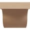 Ekena Millwork 12"W x 12"D x 12"H Wide Del Monte Rough Cedar Woodgrain TimberThane Corbel, Primed Tan CORUR12X12X12DELRCPR - alternate 2